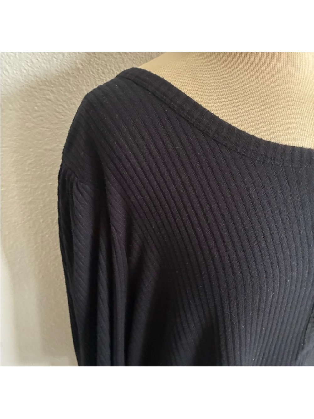 Torrid black knit top - Picture 4 of 7